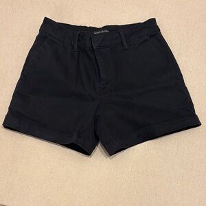 Banana Republic Black Bermuda Shorts Relaxed Fit